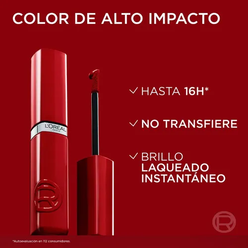 Labial Líquido Loreal Paris Infaillible Laque Resistance
