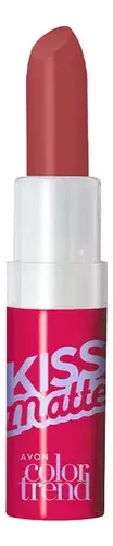 Avon Color Trend Kiss Matte Rosa Rústico Barra