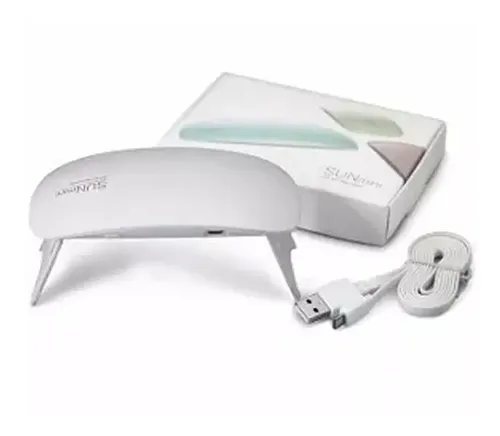 Cabina Led Uv Sun Mini 6w Secador Uñas Esculpidas Gelificada