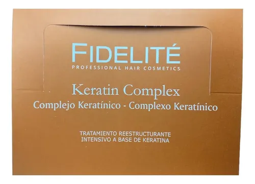 Ampollas X12 Complejo Keratínico Reestructurante Fidelité