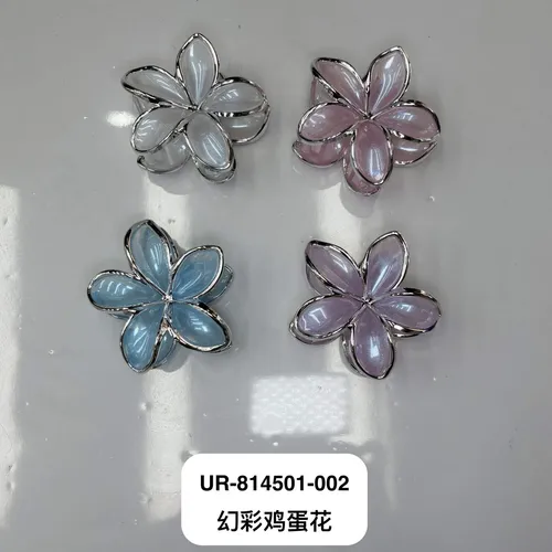 Broches Para El Pelo X12 Flores Cabello Mujer Urbanchic 1002