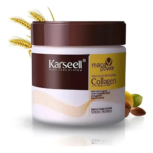 Máscara Capilar Karseell Collagen 500g Reconstrucción Premiu