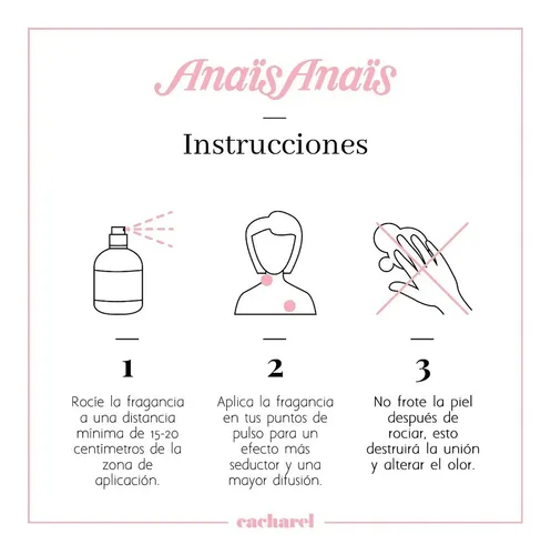 Eau de Toilette Cacharel Anaïs Anaïs para Mujer 30 mL