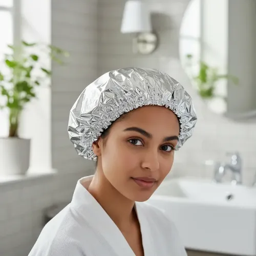 Gorro Térmico De Aluminio Para Baño De Crema Tratamientos
