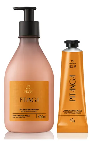 Pack Crema Hidratante Natura Ekos Pitanga para Cuerpo y Manos