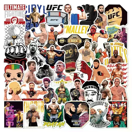 50 Ufc Mixed Martial Arts Stickers