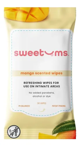 Toallitas Íntimas Mango Sweetums 30 Unid. Ph Balanceado