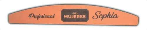 Buffer Demujeres para Uñas Recta con Punta Redonda Profesional