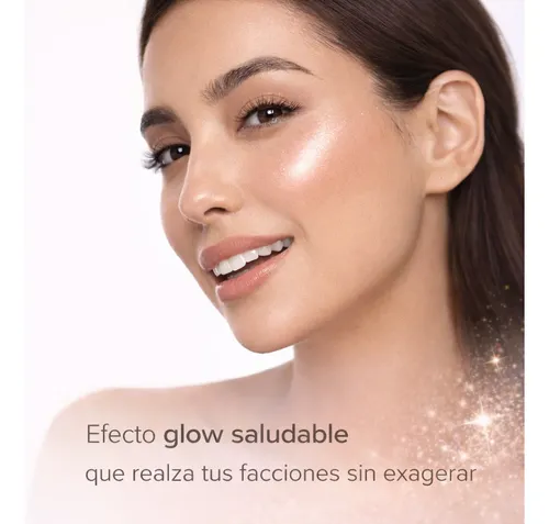 Iluminador Líquido Mely Spray Highlighter Glow Brillo Facial