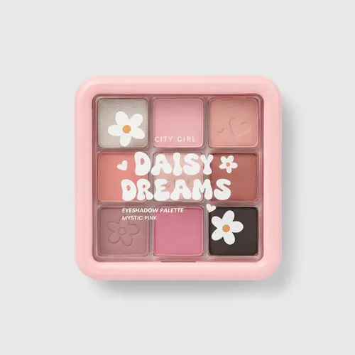 Paleta De Sombras Para Ojos City Girl Daisy Dreams X1uni Mystic Pink