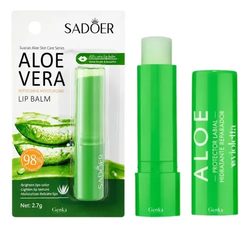 Bálsamo Labial Con Aloe Vera 2.7g Sadoer