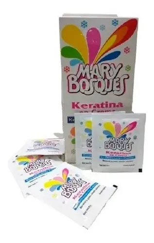 Mary Bosques Keratina Crema Cabello Sachets 20g Caja X36