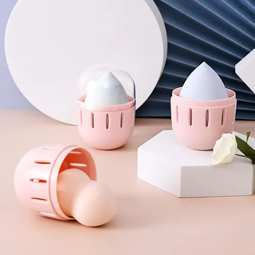 Soporte For Esponja De Maquillaje | Caja Portátil