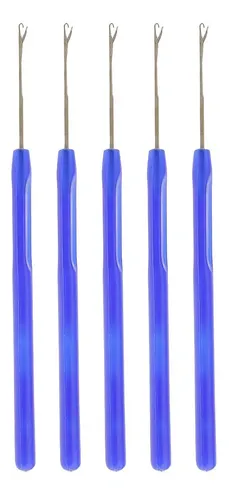 Alicates De Extensiones De Cabello Microanillos Y Azul