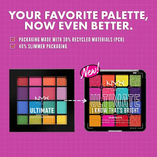 Nyx Ultimate Shadow Palette I Know That’s Bright