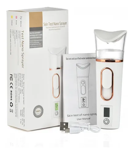 Humidificador Facial Mini Nano Mist Steamer