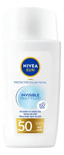 Protector Solar Facial Nivea Sun Invisible Daily Fluid 40ml