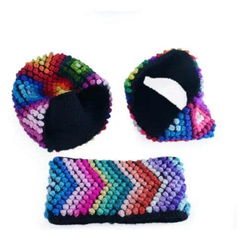 Vincha De Lana Multicolor
