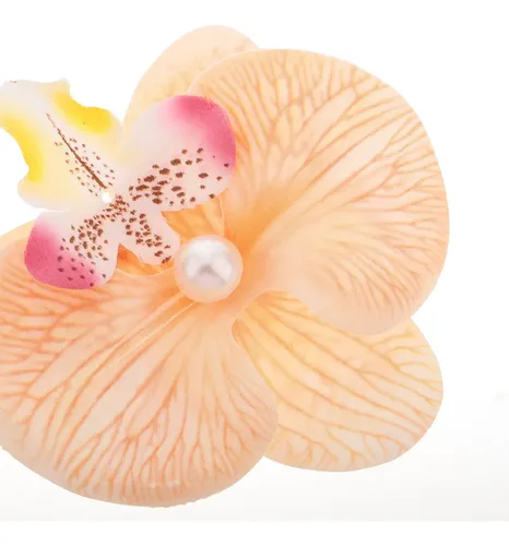 6 Horquillas Artificiales Para El Pelo Con Forma De Mariposa