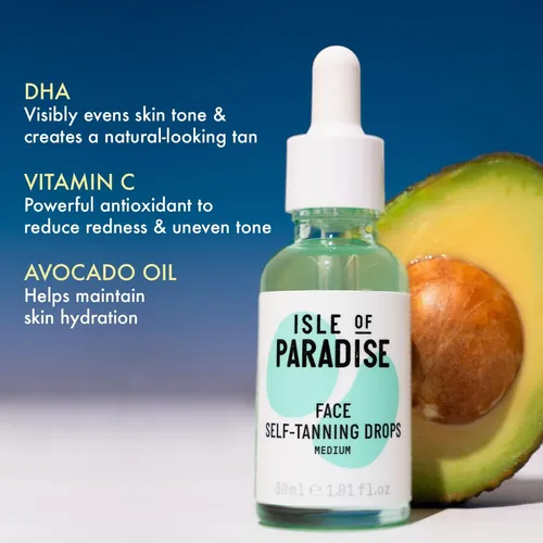 .gotas Faciales Isle Of Paradise Para Bronceado Natural/