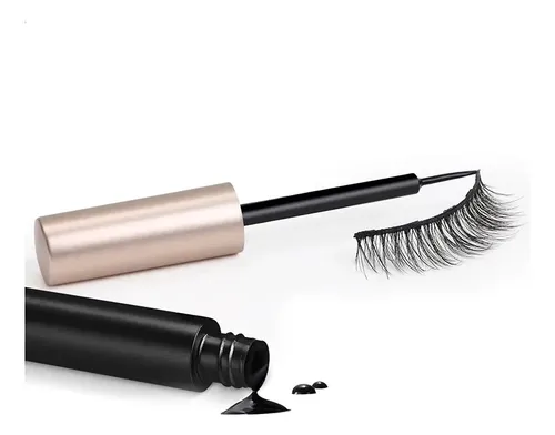 Delineador Negro Con Extensión Magnética Para Pestañas Con P
