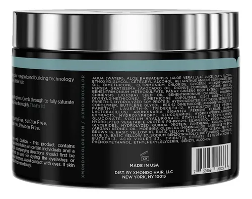 Mascarilla Depositante Y Tinte Semipermanente Para Cabello G