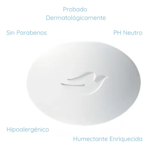 Dove Baby Jabon En Barra Hipoalergénico Humec Enriq X 3 Unid