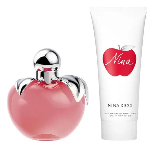 Kit Nina Rouge Nina Ricci – Edt 80 ml + Loción corporal 100 ml