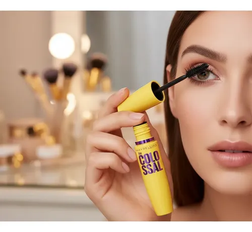 Rímel Máscara De Ojos Color Negro Maybelline