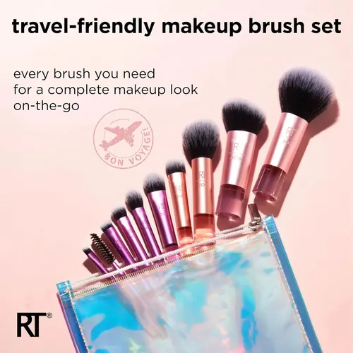 Set De 11 De Maquillaje Real Techniques Travel Fantasy