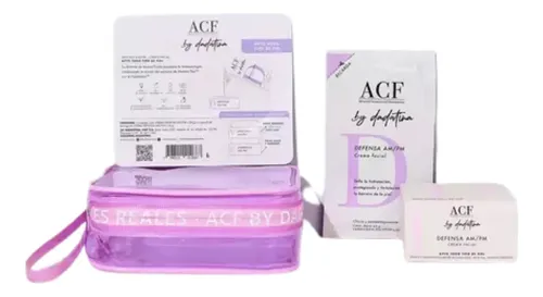 Set Skincare: Crema Defensa + Recarga + Neceser Acf By Dada