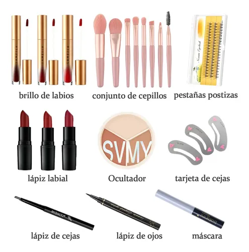 Set Paleta De Maquillaje 148 Colores Miss Rose Para