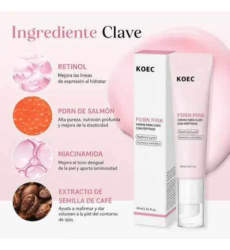 Kit Skincare Coreano Pdrn Crema Facial + Contorno Ojos