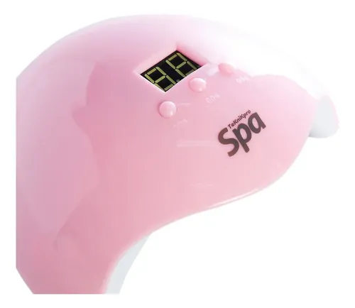 Teknikpro Spa Mini Cabina Lamp 36w Uñas Profesional Rosa