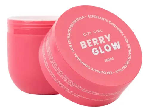 Exfoliante Corporal City Girl Berry Glow Frutilla 280ml
