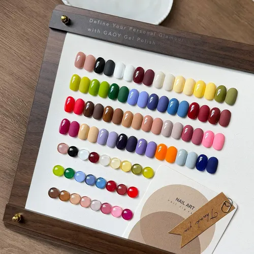Set De Esmalte En Gel Gaoy 32 Colores 36 Piezas