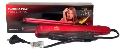 Plancha De Pelo Om Alisador Profesional