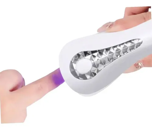 Cabina Uv Led Portátil 18w Recargabl Portátil Press Soft Gel