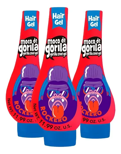 Gel Moco De Gorila Rockero Fijación Re Activable