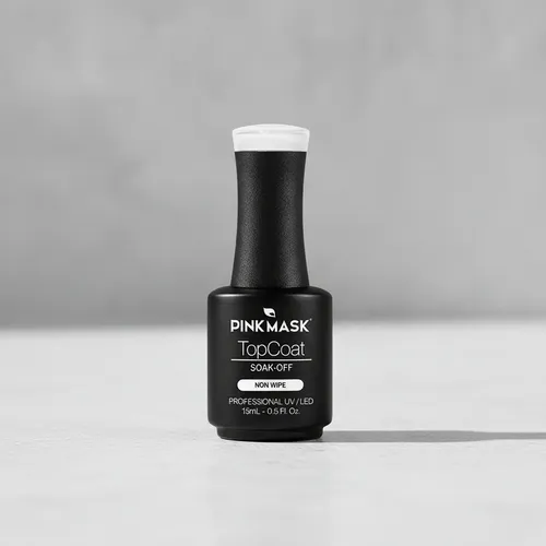 Pink Mask Top Coat Crystal 007 Tesmalte Semipermanente X15ml