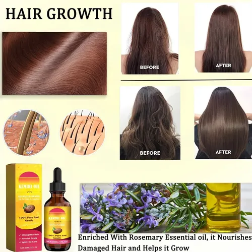 Aceite Kemiri Avanzado Para Fortalecer El Cabello, X
