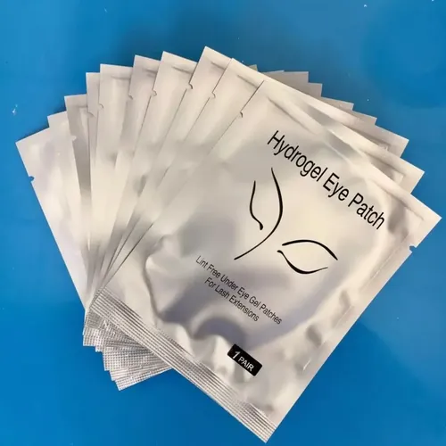 Pack de Parches de Hidrogel Hipoalergénicos para Pestañas, 50 Pares