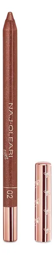 Delineador Lápiz De Ojos Naj Oleari Luminous Eye Pencil Color 02 Pearly Brown