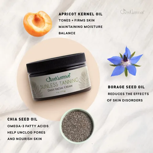 Crema Facial Diaria Bronceadora Sin Sol | Autobronceador |..
