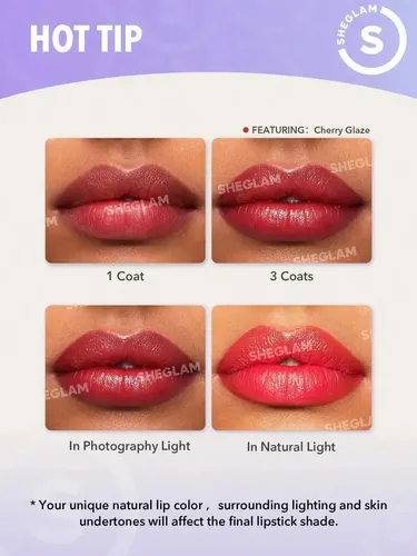 Dúo Lápiz Labial y Delineador Sheglam Glam 101 en Tono Blueberry Jam