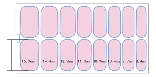 Calcomanías Para Uñas Con Diseños De Envoltorios De Uñas A