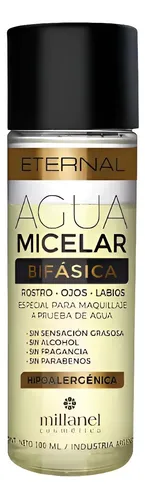 Agua Micelar Hipoalergenica Bifasica Eternal Millanel 100ml