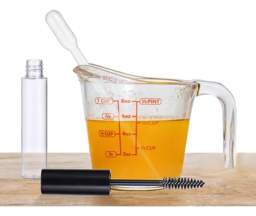 9 Botellas Vacías De 10 Ml Para Tubo De Rímel Rellenable Bri