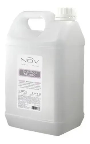 Shampoo Nov Neutro Alisados Peluqueria Uso Diario X 3900 Ml