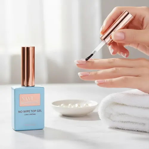 Esmalte Top Coat Long Lasting Navi 15ml Gel Larga Duración
